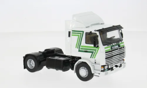 Premium ClassiXXs Scania 113 M, weiss/Dekor, 1987, 1:43, New