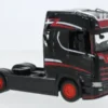 Bburago Scania S730 Highline, schwarz/rot, 1:43, Sale