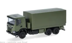 Herpa Military Scania XT17, dunkeloliv, 1:87, Outlet