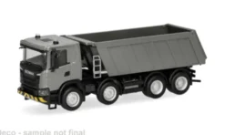 Herpa Scania XT17, grau/gelb, 1:87, New
