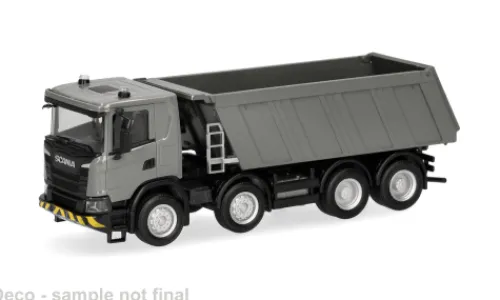 Herpa Scania XT17, grau/gelb, 1:87, New