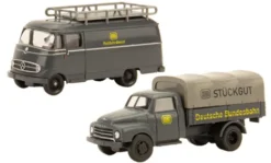 Wiking / PMS Set Edition Deutsche Bundesbahn Nr. 4, Rollfuhrdienst / Stückgut, 1:87,