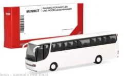 Herpa MiniKit Setra 315 HDH, weiss, 1:87,