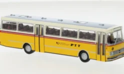 Brekina Setra S 140 ES, 1975, PTT (CH), 1:87, Outlet