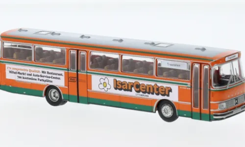 Brekina Setra S 140 ES, 1980, RVO - Isar Center, 1:87, New