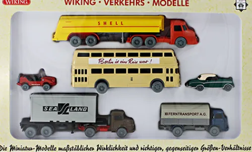 Wiking / PMS Set Wiking-Verkehrs-Modelle Nr. 101, 1:87, Clearance
