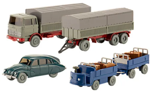 Wiking / PMS Set Wiking-Verkehrs-Modelle 95, 1:87, Clearance