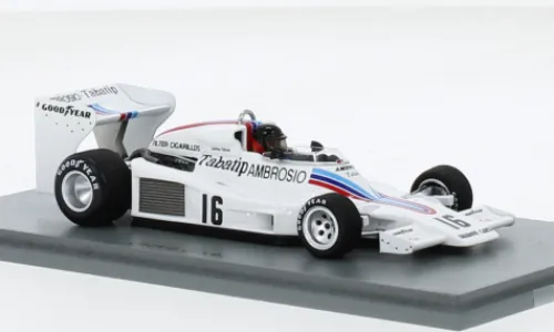 Spark Shadow DN8, Formel 1, GP Schweden, 1977, #16, J.Oliver, 1:43, Hot