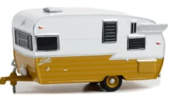 Greenlight Shasta Airflyte, weiss/dunkelgelb, 1:64, Outlet