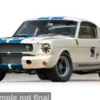 IXO America Shelby GT350R, beige/blau, 1965, 1:43, New