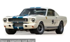IXO America Shelby GT350R, beige/blau, 1965, 1:43, New