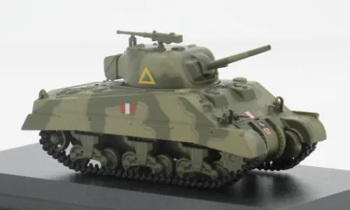 Oxford Sherman MkIII 17th/21st Lancers 6th Arm. Div. Tunisia, Raf Transport Command, 1:76, Online