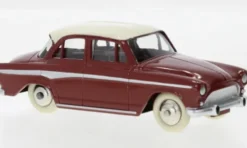 Dinky Toys / DeAgostini Simca Aronde P60, dunkelrot/weiss, Outlet
