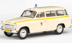 Abrex Skoda 1202 Ambulanz, 1964, Sanitka Zachranna Sluzba Praha (CZ), 1:43, Online