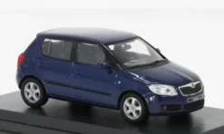 Abrex Skoda Fabia II, blau, 2006, 1:43,