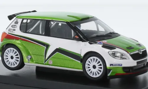 Abrex Skoda Fabia II FL S2000, 2011, Adell Mogul Racing Team, Skoda Motorsport Design, 1:43, Sale