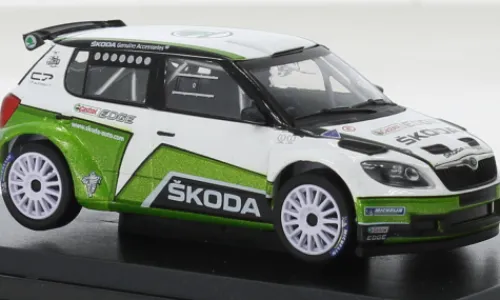 Abrex Skoda Fabia II FL S2000, 2012, Adell Mogul Racing Team, Skoda Motorsport Design, 1:43, Online