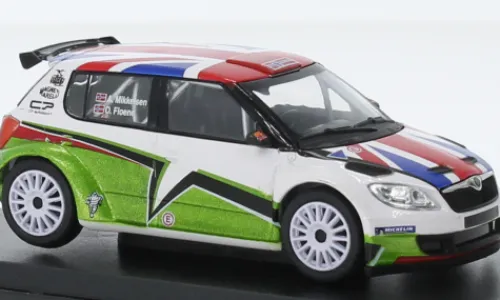 Abrex Skoda Fabia II FL S2000, 2011, Skoda UK Mikkelsen Design, 1:43, Online