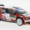IXO Skoda Fabia Rally2, WRC, Rallye Monte Carlo, 2024, #38, M.Locatelli/S.Tiraboschi, 1:43, Clearance