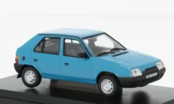 Abrex Skoda Favorit 136L, blau, 1988, 1:43,