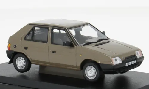Abrex Skoda Favorit 136L, hellbraun, 1988, 1:43, Hot