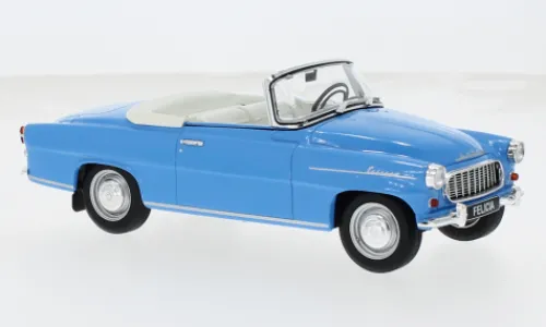 WhiteBox Skoda Felicia Cabrio, hellblau, 1959, 1:24, Sale