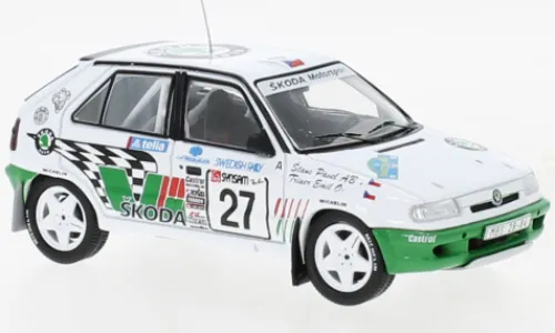 IXO Skoda Felicia Kit Car, Rallye WM, Rally Schweden, 1995, #27, E.Triner/P.Stanc, 1:43, Online
