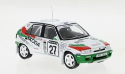 IXO Skoda Felicia Kit Car, Rallye WM, RAC Rally, 1996, #27, S.Blomqvist/B.Melander, 1:43, New