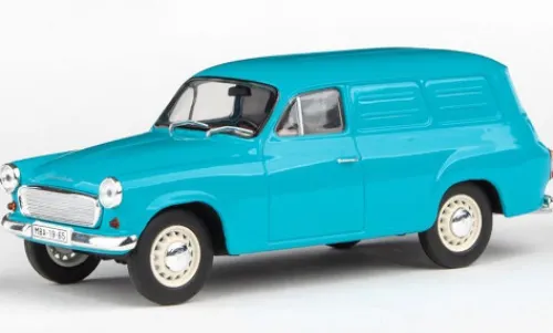 Abrex Skoda 1202 Kasten, türkis, 1965, 1:43, New
