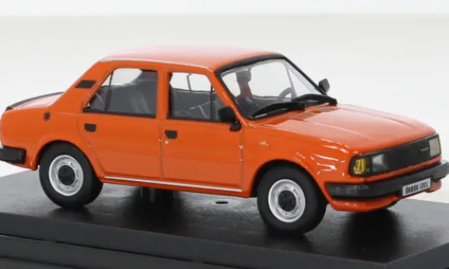 Abrex Skoda 120L, orange, 1984, 1:43,