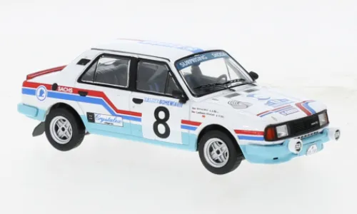 IXO Skoda 130L, Rallye Bohemia, 1988, #8, L.Krecek/B.Motl, 1:43, Sale