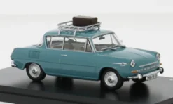 Abrex Skoda 1100MBX, blau, 1969, 1:43, New