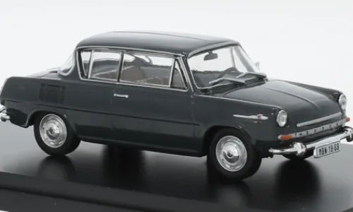 Abrex Skoda 1100MBX, dunkelgrau, 1969, 1:43,
