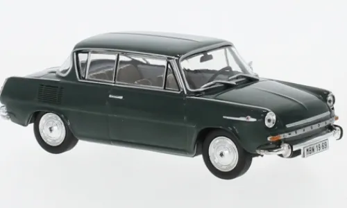 Abrex Skoda 1100MBX, dunkelgrün, 1969, 1:43, Clearance