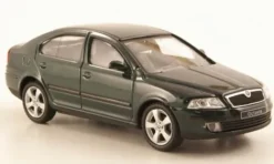 Abrex Skoda Octavia, dunkelgrün, 2004, 1:43,