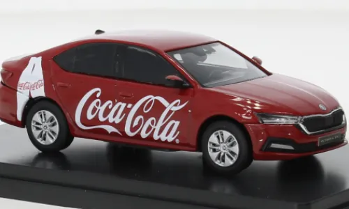 Abrex Skoda Octavia IV, 2020, Coca Cola (CZ), 1:43, Best