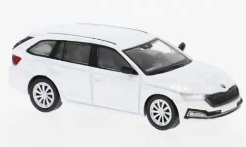 PCX87 Skoda Octavia IV Combi, weiss, 2019, 1:87, Hot