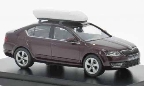 Abrex Skoda Octavia IV FL, braun, 2024, 1:43, Online