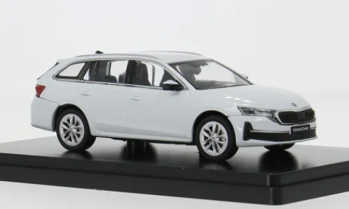 Abrex Skoda Octavia IV FL, weiss, 2024, 1:43, Discount
