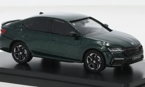 Abrex Skoda Octavia IV RS, dunkelgrün, 2020, 1:43, Clearance