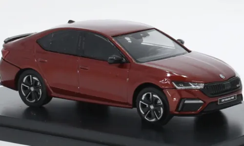Abrex Skoda Octavia IV RS, dunkelorange, 2020, 1:43, Online