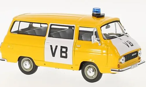 Abrex Skoda 1203, 1974, Polizei Tschechien, 1:43, Hot