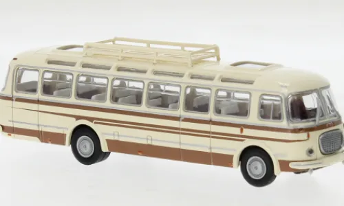 Brekina Starline Skoda 706 RTO Lux, hellbeige/braun, 1:87, Hot