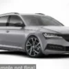 Solido Skoda Superb, grau, 1:18,