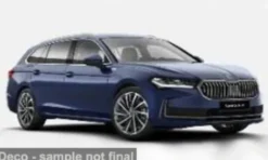 Solido Skoda Superb II (3T) Combi, dunkelblau, 1:18, Best