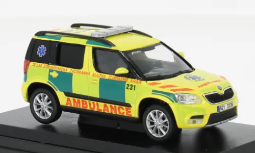 Abrex Skoda Yeti FL, 2013, EMS Of Zlin Region, #231, 1:43, Clearance