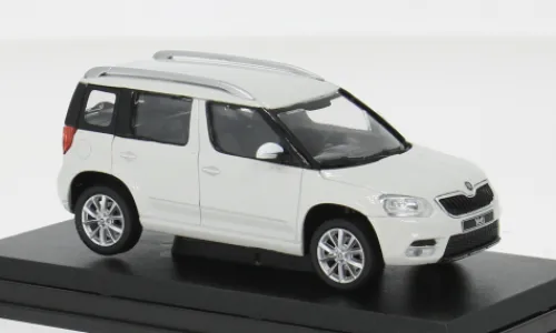 Abrex Skoda Yeti FL, weiss, 2013, 1:43, Outlet