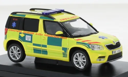 Abrex Skoda Yeti FL, 2013, ZZS Pardubickeho Kraje 161, 1:43, Hot