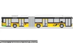 Rietze Solaris Urbino 18 electric, 2019, PostAuto (CH), 1:87, New