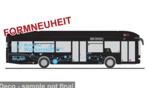 Rietze Solaris Urbino 12 Hydrogen, 2019, Rurtalbus, 1:87,